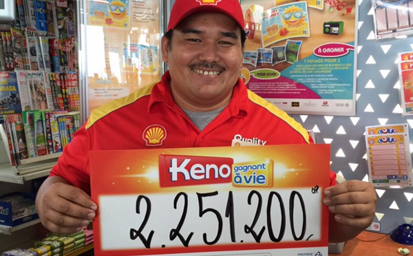 A la station Shell RDO, la chance du débutant pour un joueur de Keno