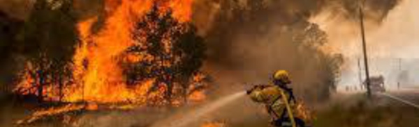 De "bons progrès" des pompiers en Californie grâce à un climat plus clément