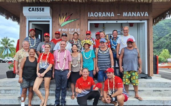 La station marine de Teahupo’o inaugurée