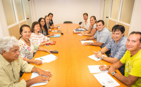 Perliculture : Teva Rohfritsch rencontre les professionnels de la TPAFP