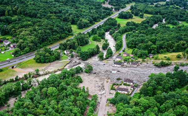Intempéries en Suisse: un corps retrouvé, deux personnes portées disparues