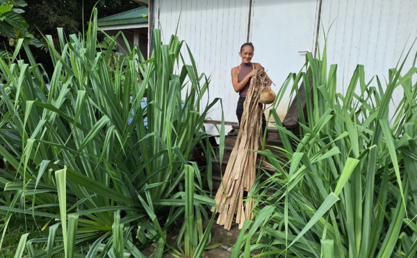 Nana, l’artisanat de Rimatara à Tautira
