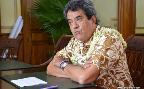 "Je ne peux pas laisser M. Gaston Flosse s’attaquer aux adhérents Tahoera’a Huiraatira sans réagir"