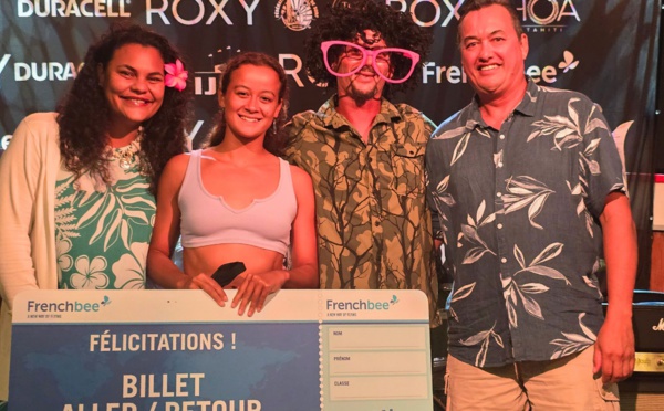 ​Heimiti Fierro sacrée reine de la Roxy Vahine Cup