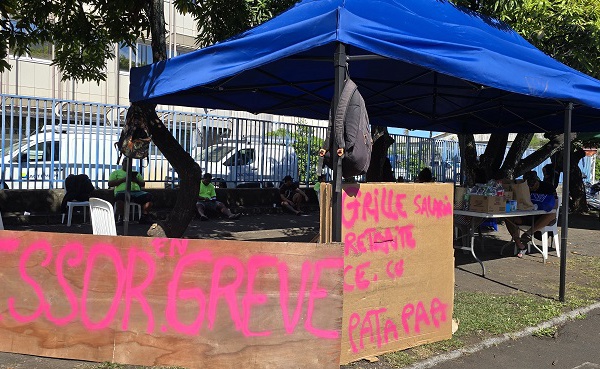 Grève à Essor Import à Fare Ute