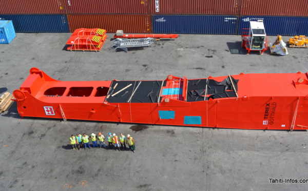 La nouvelle grue de Sat Nui fera 47 mètres de haut