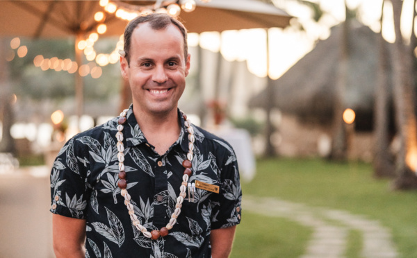 Thibaud Dolat décoré des Clefs d'Or