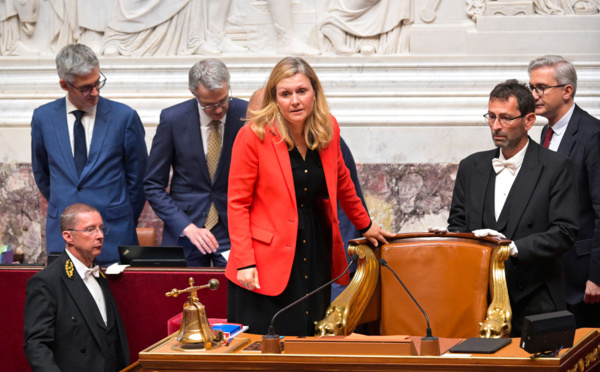 Yaël Braun-Pivet réélue à la tête de l'Assemblée face à une gauche amère