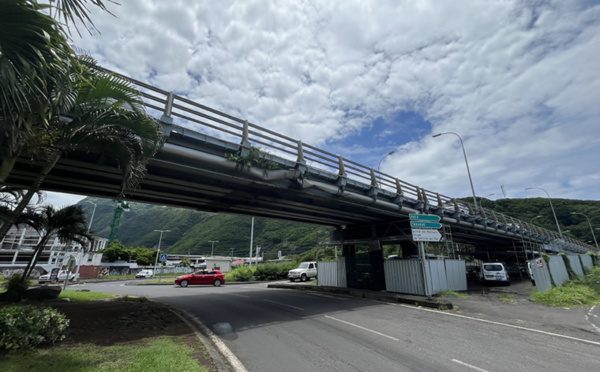 ​Le viaduc de Punaruu fermé à la circulation pour le week-end