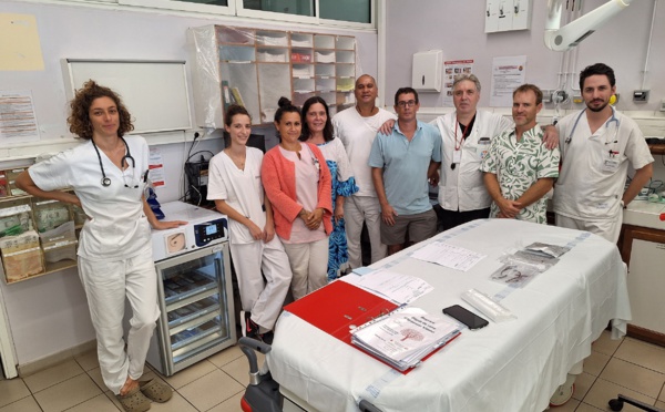 Un dépôt de sang aux urgences de Taravao