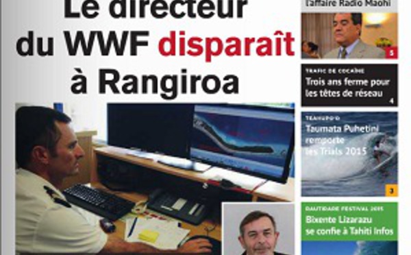 TAHITI INFOS N° 471 du 12 août 2015