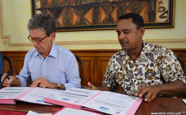 Contrat de projets : l'Etat et le Pays valident six opérations pour 3,3 milliards Fcfp en 2015