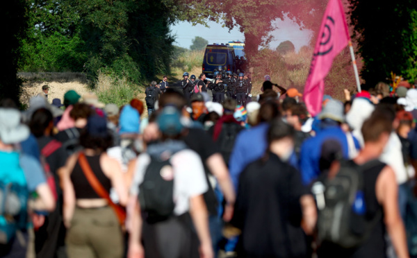 Bassines: nouvelle manifestation interdite pour la "défense de l'eau"