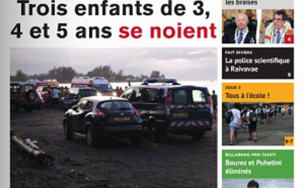 TAHITI INFOS N° 474 du 17 août 2015