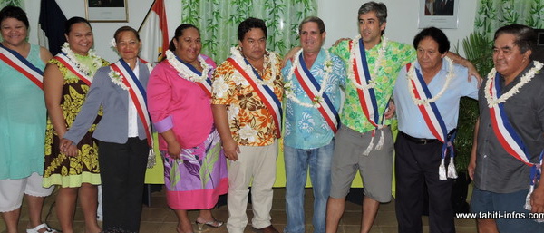 Mahina : Les neuf nouveaux adjoints au maire ont été nommés jeudi soir