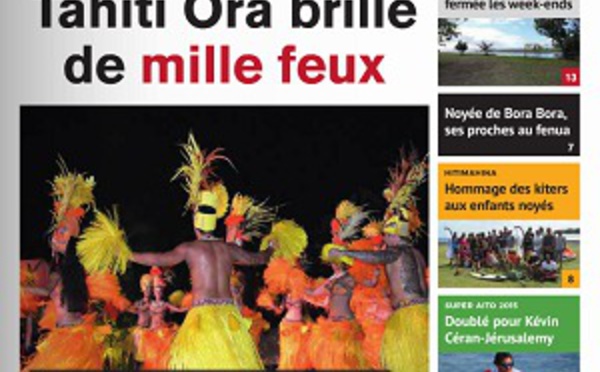 TAHITI INFOS N° 479 du 24 août 2015