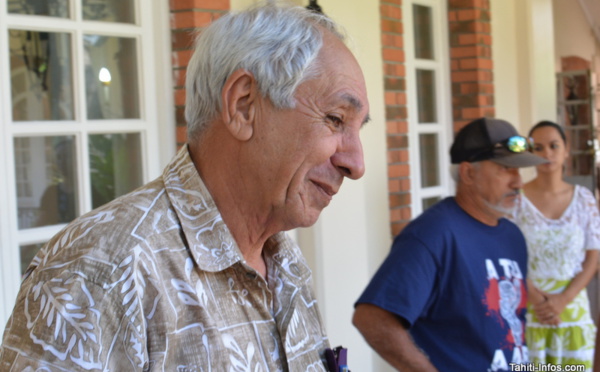 Les défenseurs des rivières reçus par Édouard Fritch