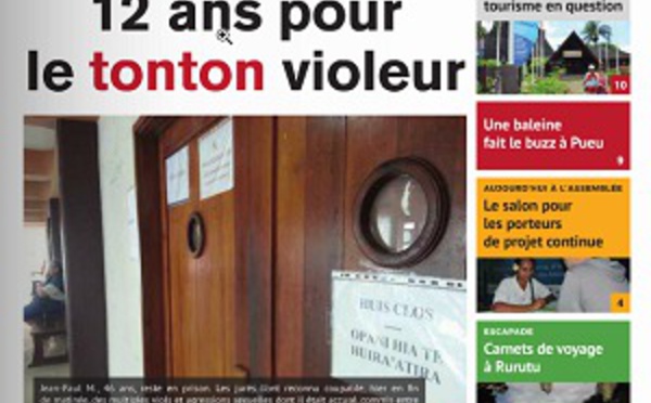 TAHITI INFOS N° 492 du 10 septembre 2015