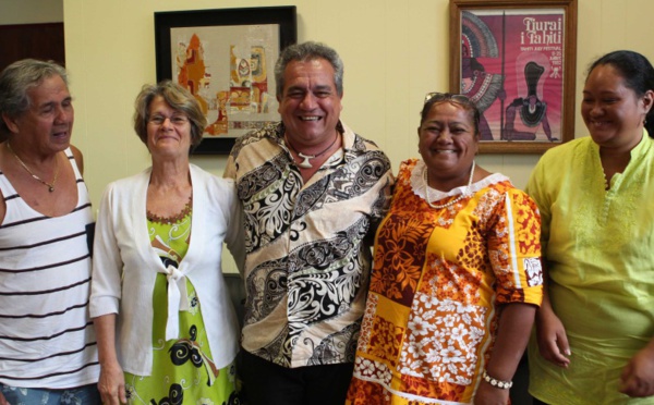 Visite de courtoisie de l’association Haururu au Ministère de la Culture