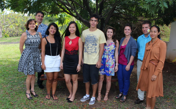 Les majors de l'université de Polynésie française récompensés