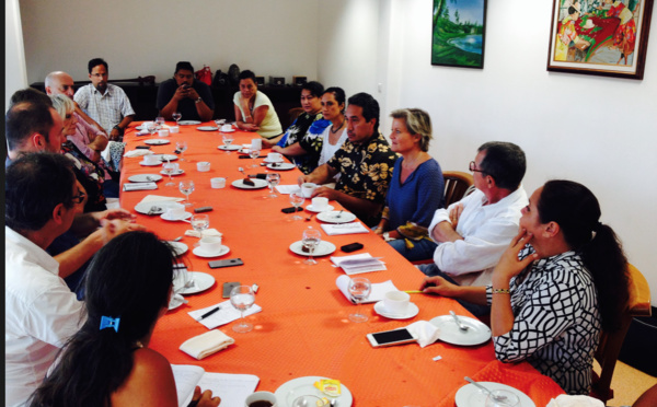 Assemblée: Marcel Tuihani a reçu la presse