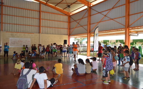 Pirae : Cent enfants de 8 à 13 ans s'initient au sport