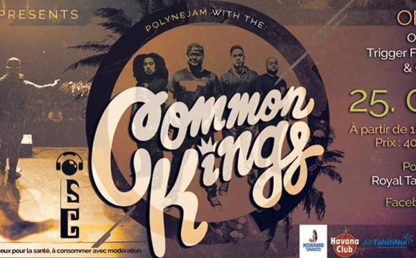 Pop, rock and reggae avec le groupe Common Kings