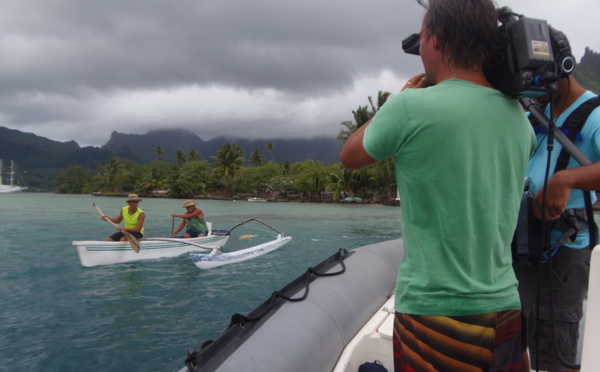 Un documentaire sur le réchauffement climatique, tourné à Moorea.