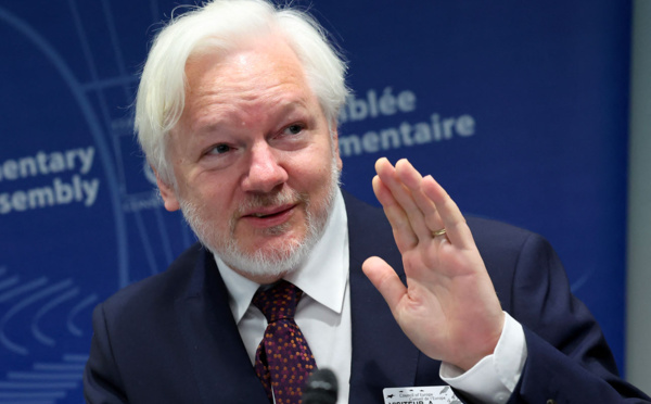 Au Conseil de l'Europe, Assange plaide pour la liberté d'informer