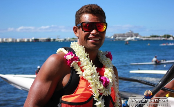 Kayak – Championnat de Polynésie : Hiromana Florès, meilleur tahitien.