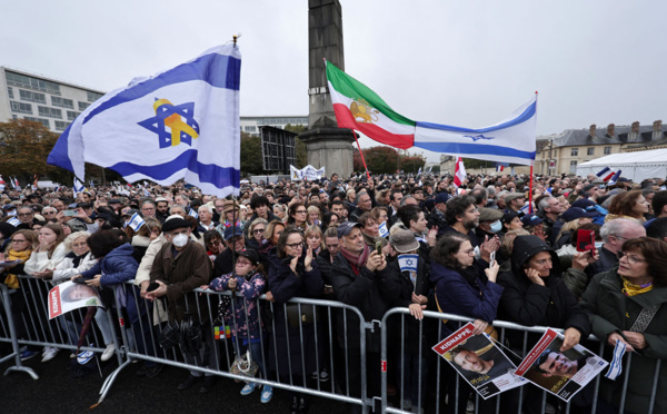 Un an après le 7-Octobre, des familles d'otages reçues par Macron avant une cérémonie d'hommage