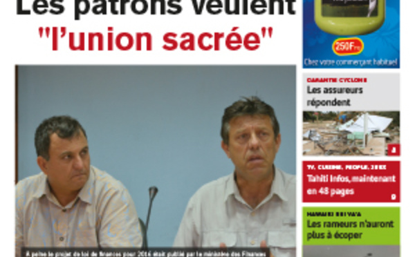 TAHITI INFOS N°507 du 1er octobre 2015