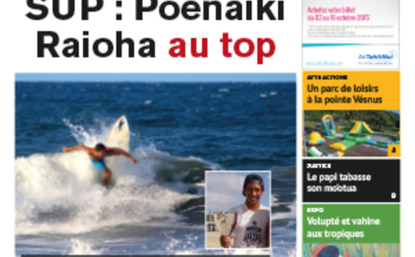 TAHITI INFOS N°508 du 2 octobre 2015