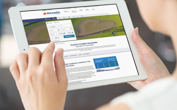 Nouveau site et grand concours chez Aircalin