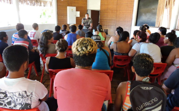 Papeete : Une trentaine de jeunes découvrent les formations du RSMA