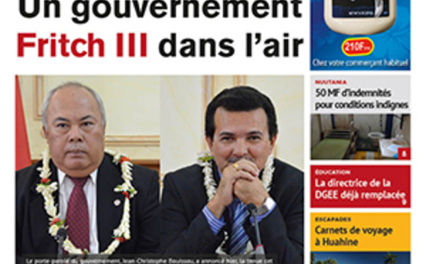 TAHITI INFOS N°512 du 8 octobre 2015