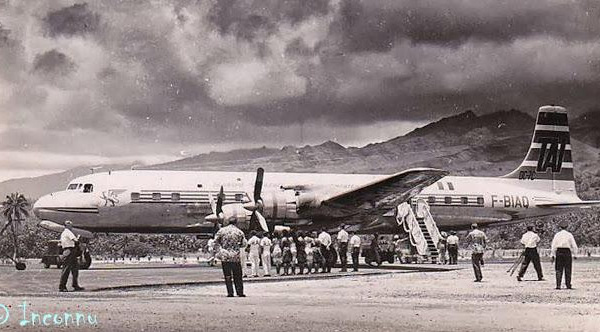Souvenir : il y a 55 ans, le premier vol commercial atterrit à Tahiti-Faa'a