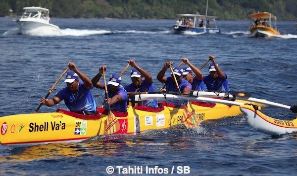 Va'a V6 – Moloka'i Hoe 2015 : Shell Va'a, impérial, domine la Moloka'i Hoe.