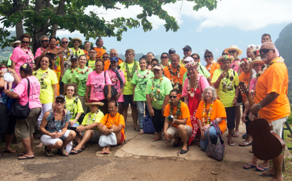 Rassemblement des descendants de Thomas Bambridge et Maraea O'Connor