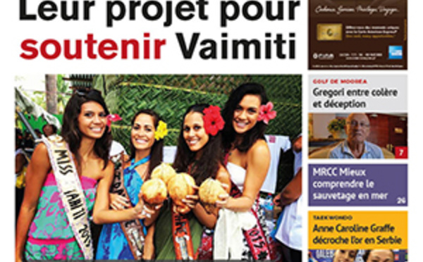 TAHITI INFOS N°515 du 13 octobre 2015