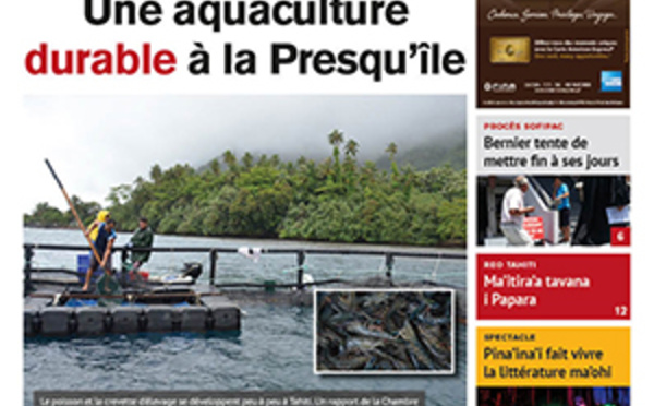 TAHITI INFOS N°518 du 16 octobre 2015