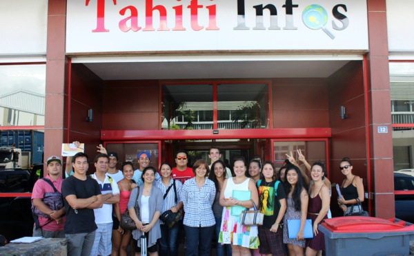 Génération Tahiti Infos… ou comment les étudiants de l'Isepp abordent leur journal