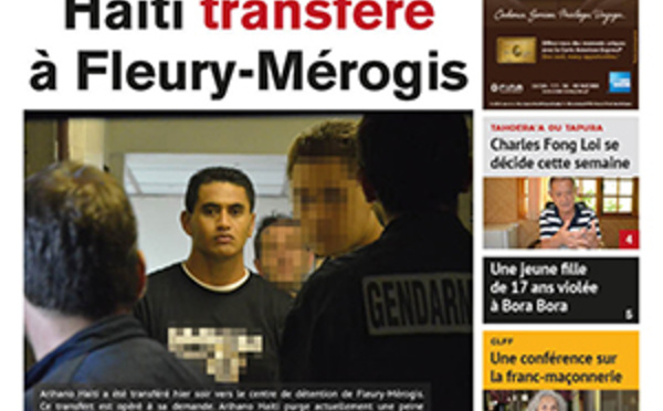 TAHITI INFOS N°520 du 20 octobre 2015