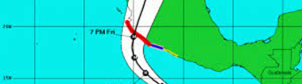 La tempête tropicale Patricia dans le Pacifique requalifiée d'ouragan