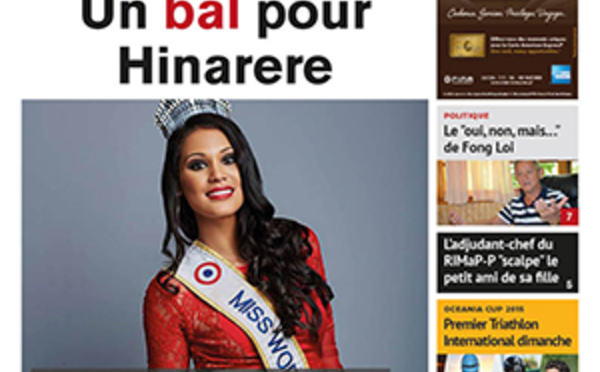 TAHITI INFOS N°523 du 23 octobre 2015