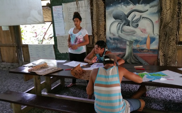 Une vingtaine de jeunes en difficulté à Fare Hape