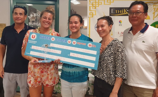 La paire Malbranque-Teururai remporte le tournoi U Padel Cup féminin.