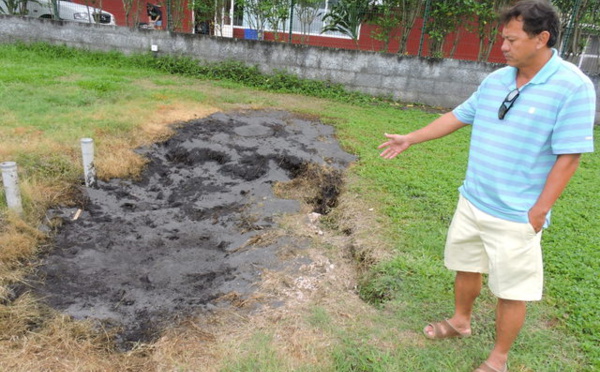 Fosse à ciel ouvert à Papara : le restaurateur réagit