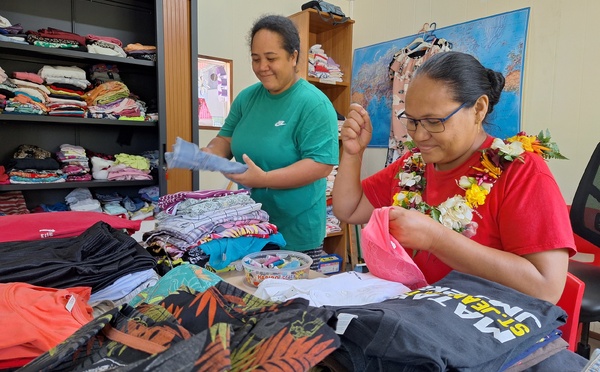 Recyclage solidaire à Mataiea