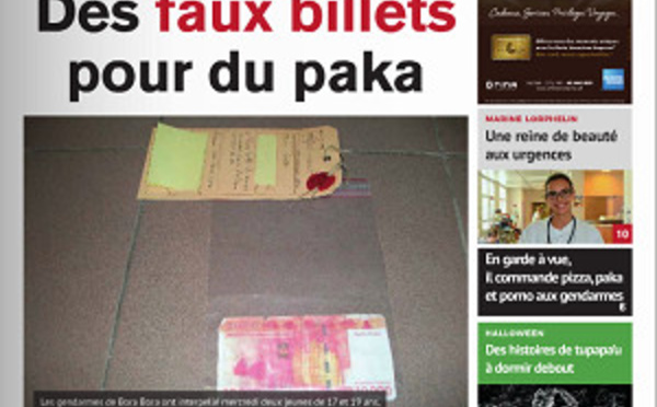 TAHITI INFOS N°528 du 30 octobre 2015